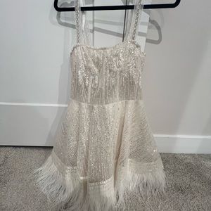 Bronx and Banco Mademoiselle Bridal Mini Dress